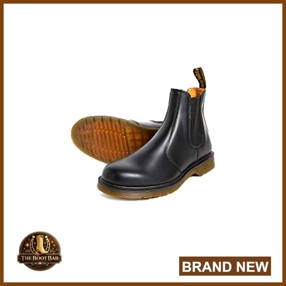 Unisex Chelsea Boots Smooth Leather Size 8 Women 7 Men